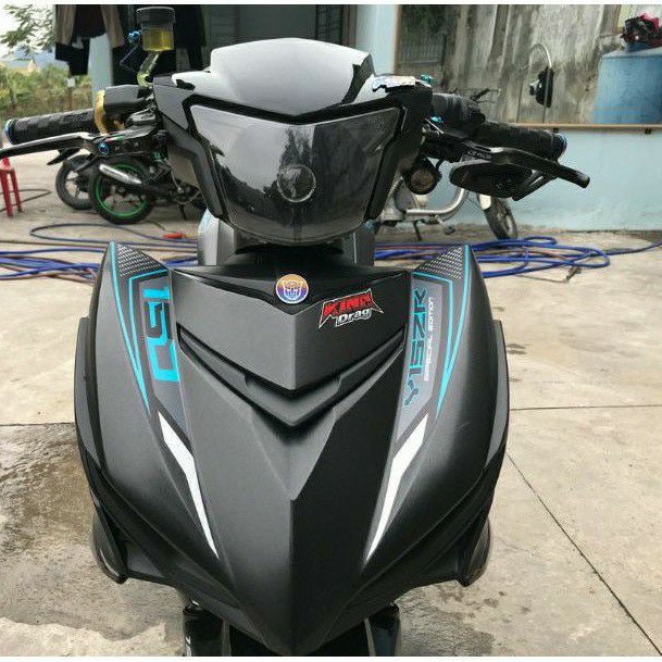 Tem rời Exciter 150 Y15 ZR mẫu 2021 xe đen