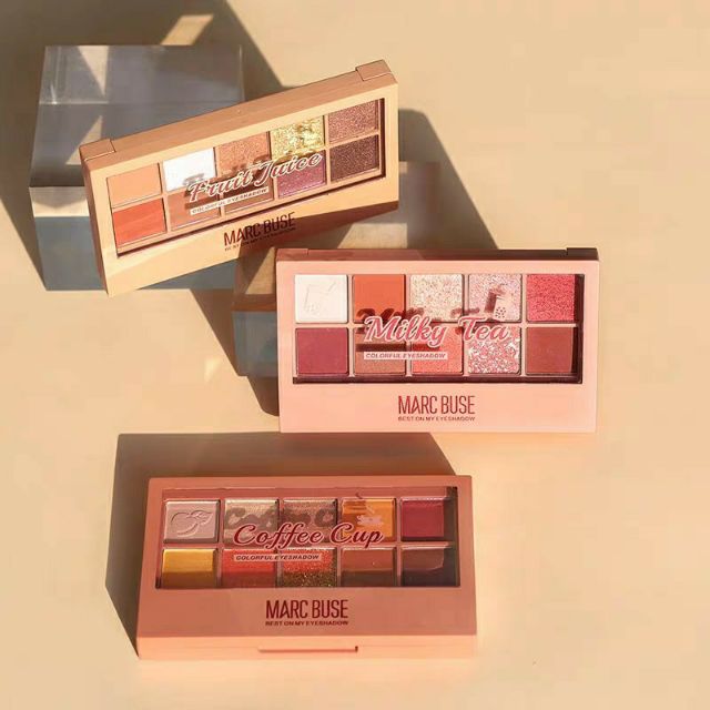 ( SẴN) MARC BUSE- Bảng phấn mắt 10 màu Best On My Eyeshadow