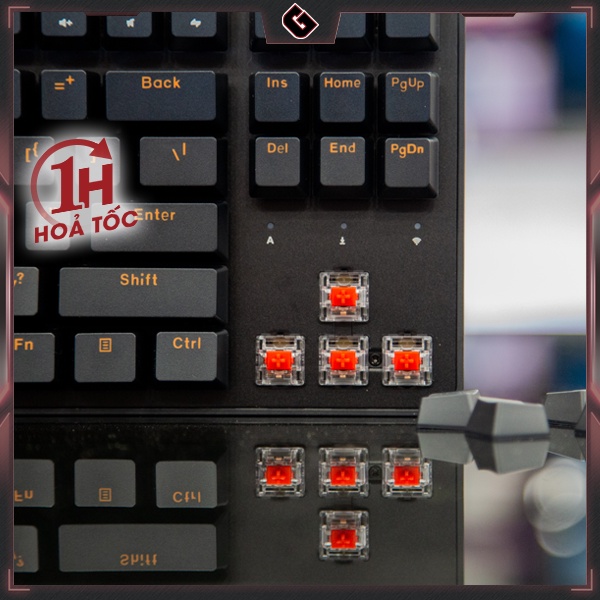 Bàn Phím Cơ Gaming Không Dây Dareu EK807G - Hàng Chính Hãng