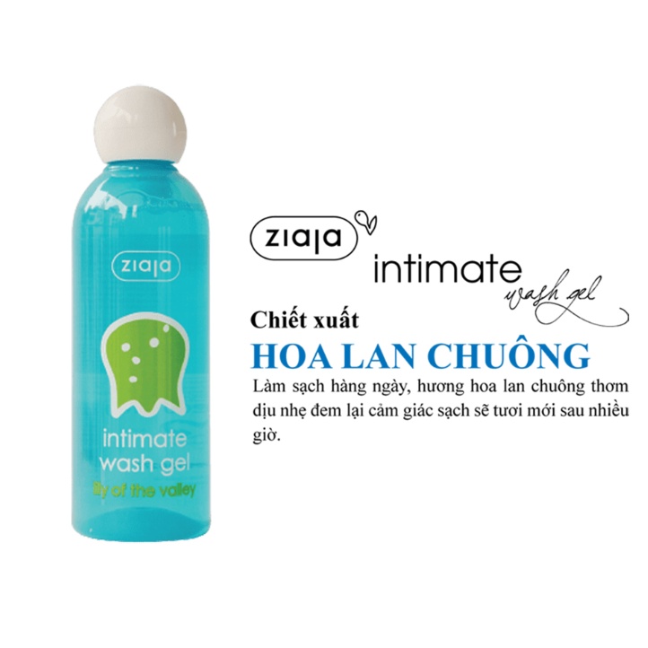 Dung Dịch Vệ Sinh Phụ Nữ Intima Ziaja 200ml