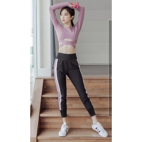 Quần Tập Gym, Yoga, Aerobic - Jogger Nữ Siêu Đẹp - Hàng Quảng Châu Cao Cấp