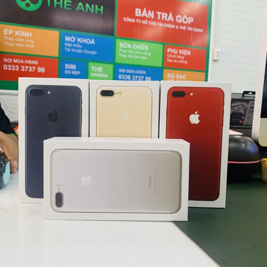 [ SALE SALE ] Hộp iPhone 7 Plus có đủ 4 màu , tặng kèm chọt sim