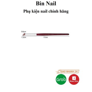 cọ làm ombre ( đầu tròn cán gỗ )