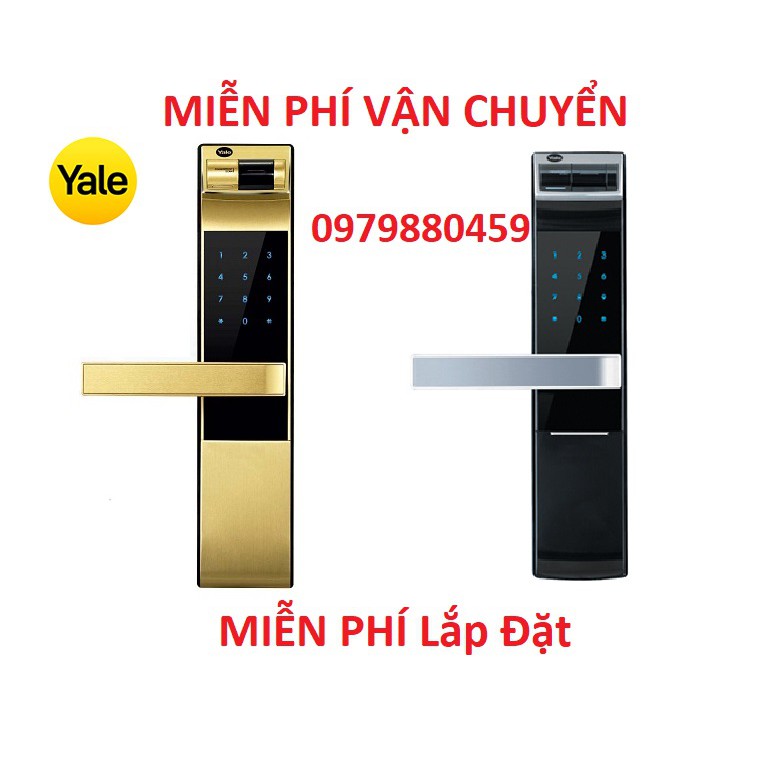 KHOÁ ĐIỆN TỬ THÔNG MINH YALE YDM4109+ GOLD/ Black