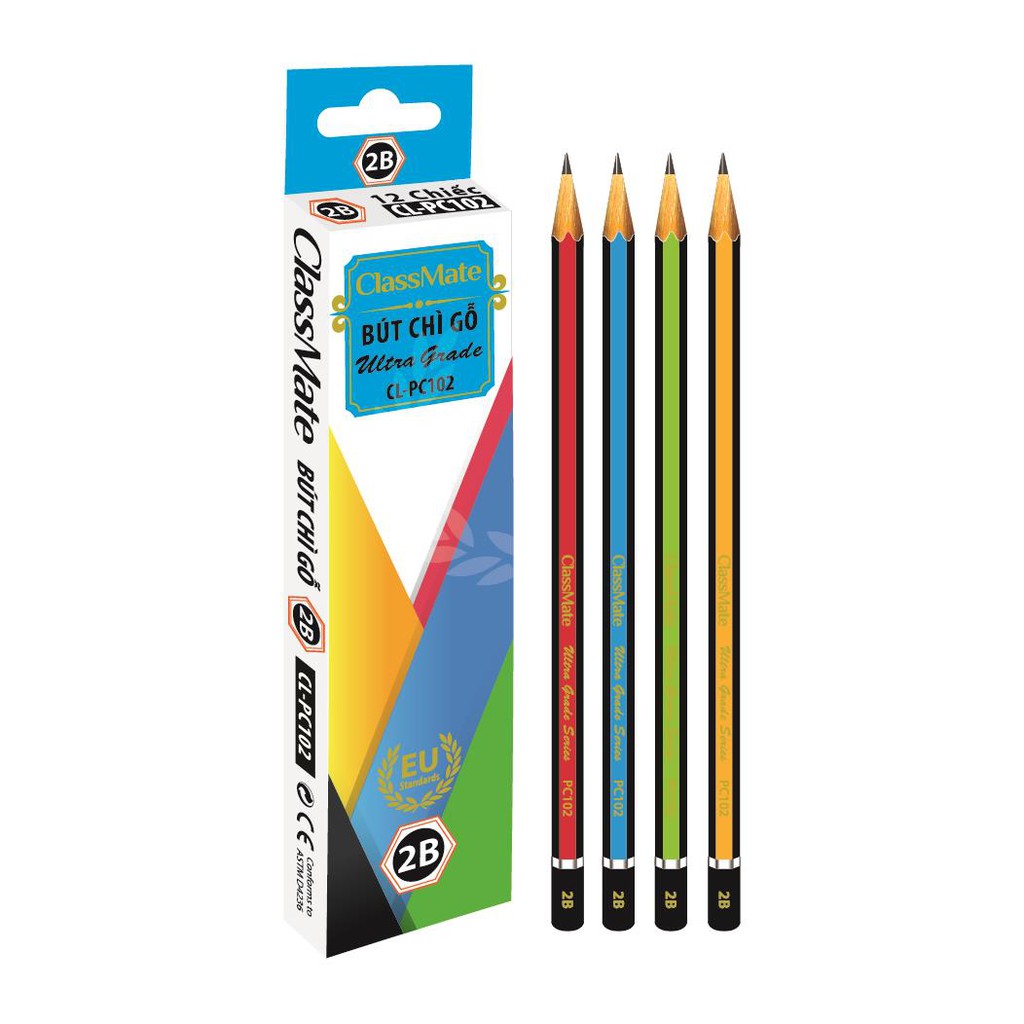 Bút chì gỗ Classmate PC-102 (hộp 12 cái)