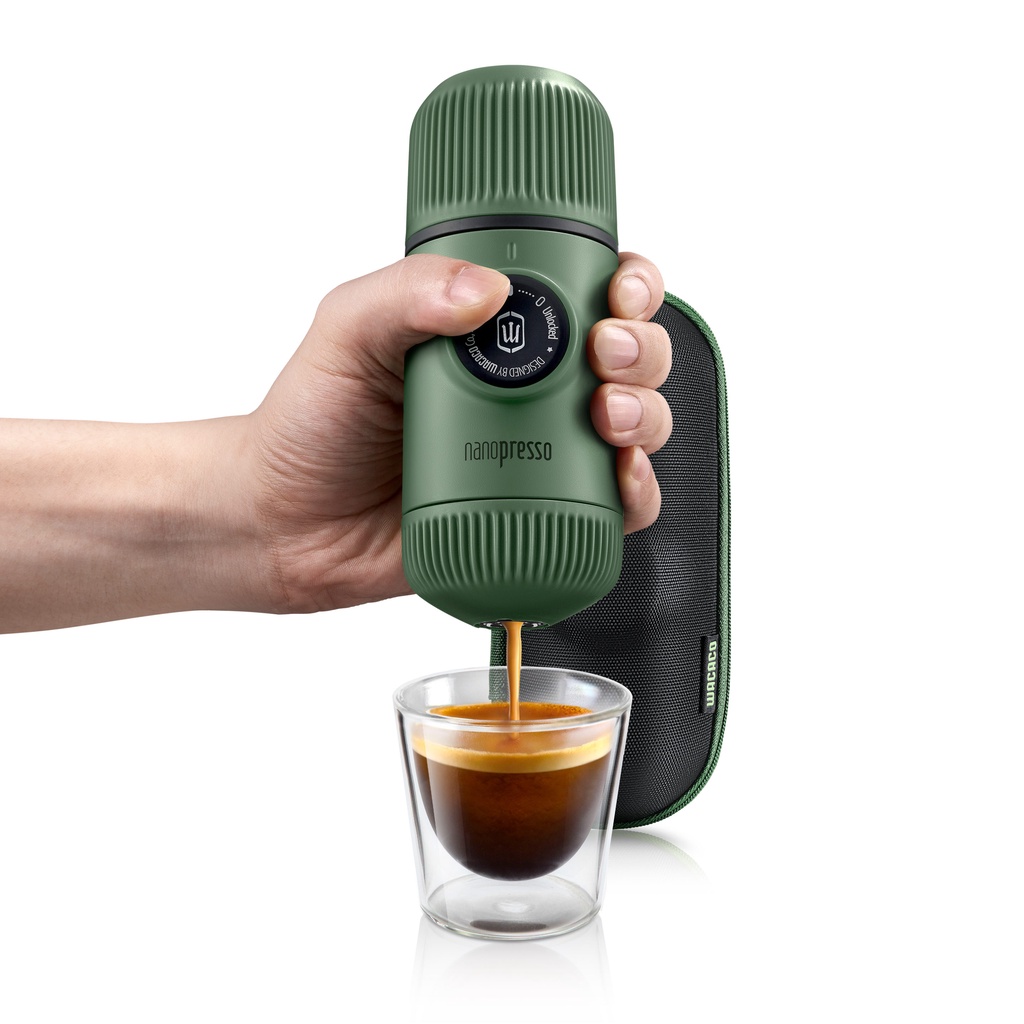 Combo máy pha chế cà phê Nanopresso + Barista kit