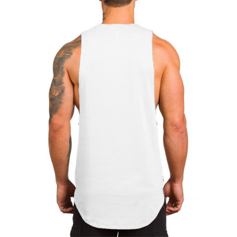 Workout New Fashion Brand Mens Tank Top Vest Mesh Musculation Fitness Singlets Sleeveless Sport Shirt Gym Clothing Bodybuilding