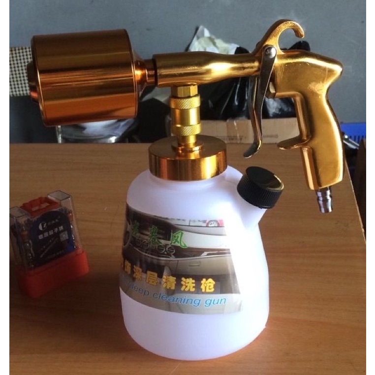 Súng phun tạo bọt + kèm bình 1 lít hàng cao cấp