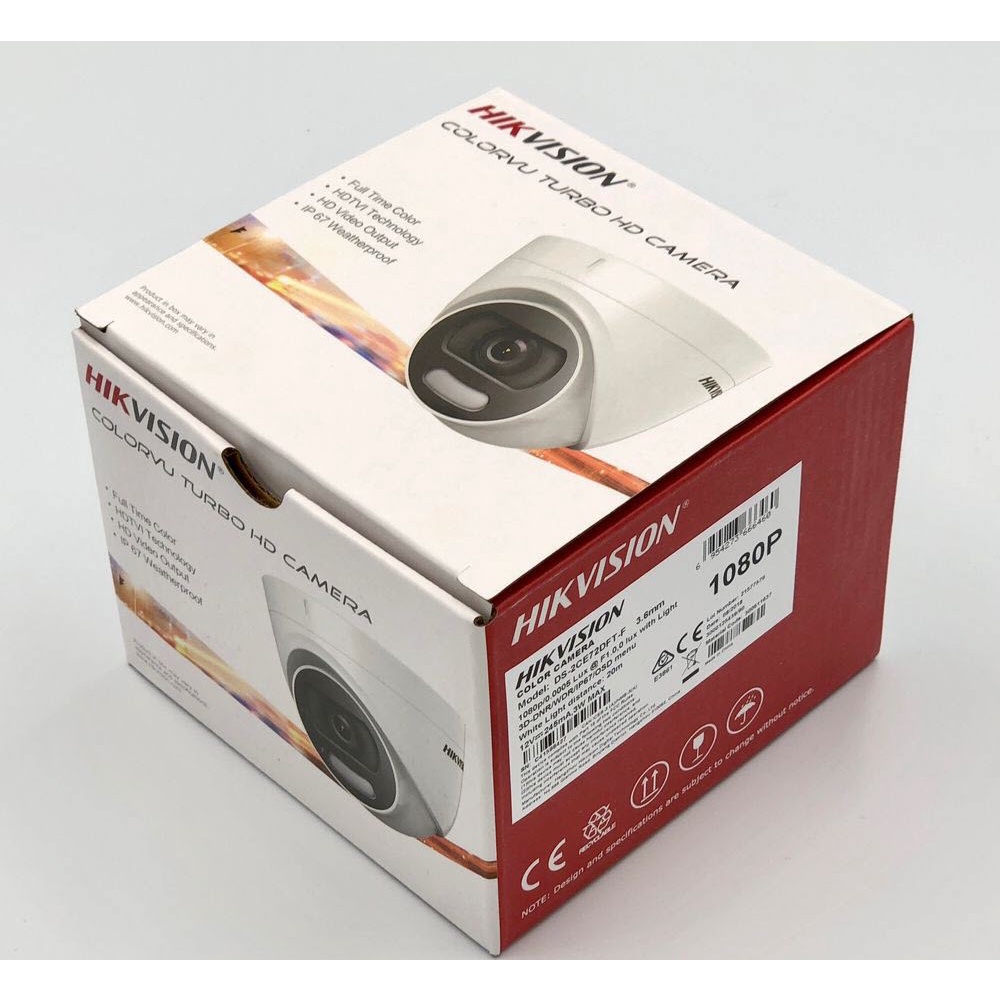 CAMERA TRONG NHÀ FULL COLOR DS-2CE76D0T-LMFS tích hợp màu + mic đầy đủ