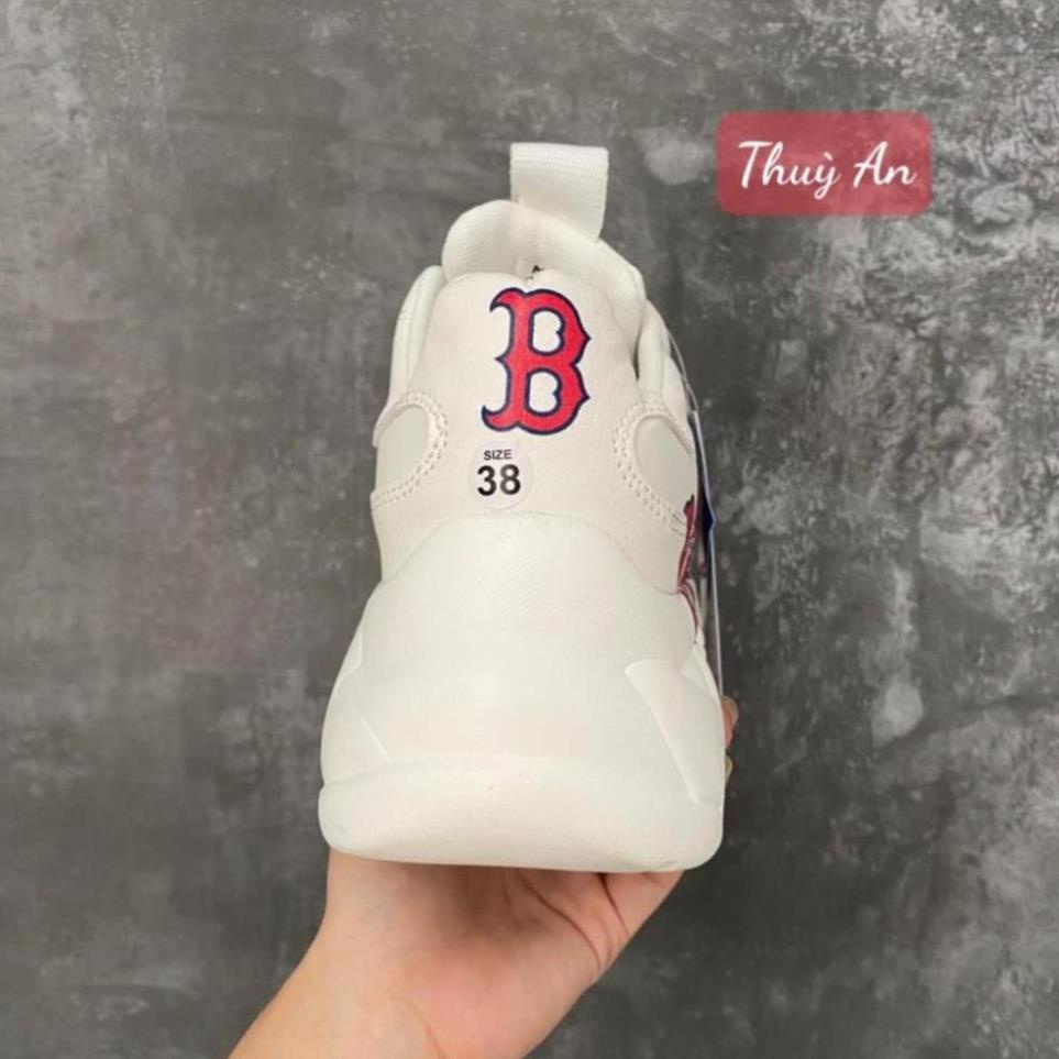 Giày thể thao nam nữ MLB boston nam nữ giầy sneaker chữ đỏ độn đế kiểu dáng hàn quốc ulzzang