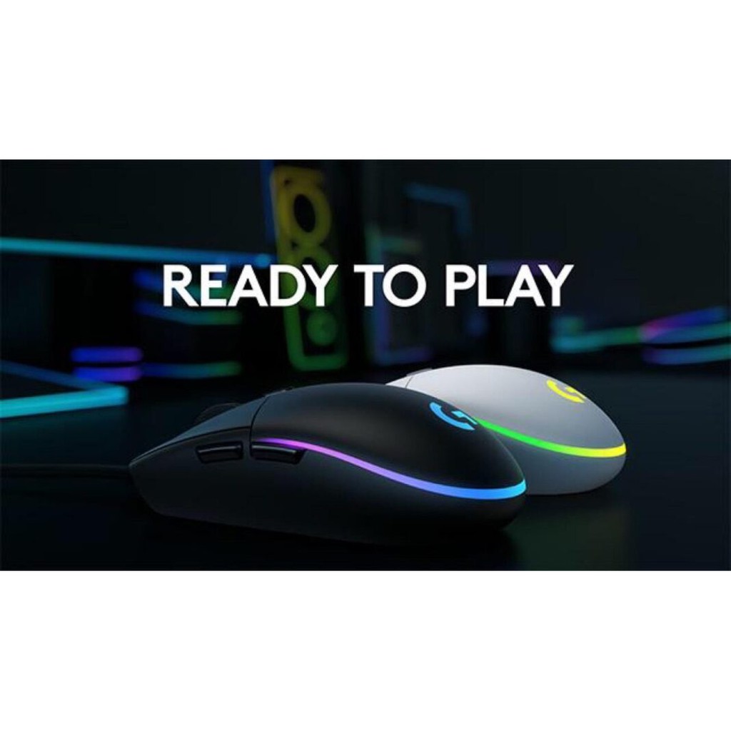 Chuột logitech G102 Gen 2 lightsync. Đen. Có dây.