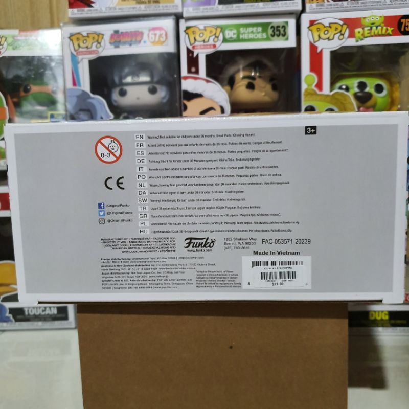 Đồ chơi mô hình funko pop Stitch, Scrump &amp; Angel (3 Pack) - Lilo and Stitch