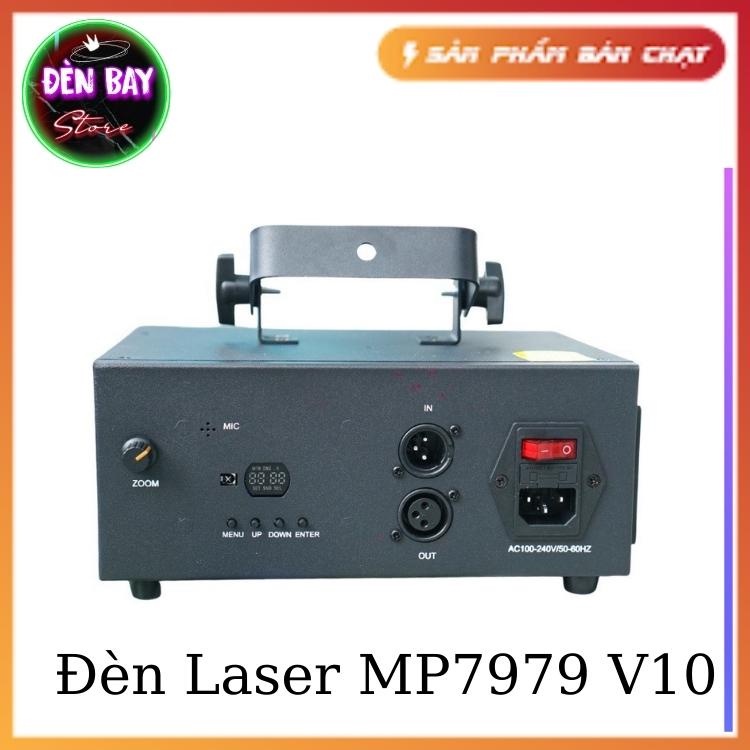 Đèn Laser MP 7979 V10 Chính Hãng 1500 Hiệu Ứng Chiếu Hình 3D Dùng Cho Phòng Bay Karaoke
