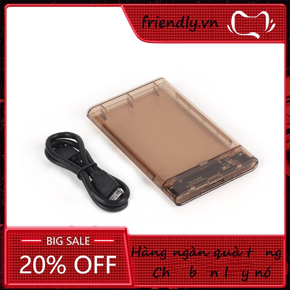 Hộp Đựng Ổ Cứng 2.5 Inch Usb 3.0 Sata Hd 5 Gbps | BigBuy360 - bigbuy360.vn