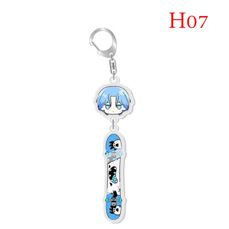 Móc khóa hình nhân vật anime dễ thương SK8