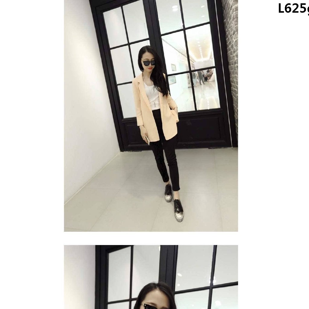 Áo Khoác Voan Mỏng Màu Trắng Dáng Rộng Phong Cách Hàn Quốc Thời Trang Mùa Thu Cho Nữ | BigBuy360 - bigbuy360.vn