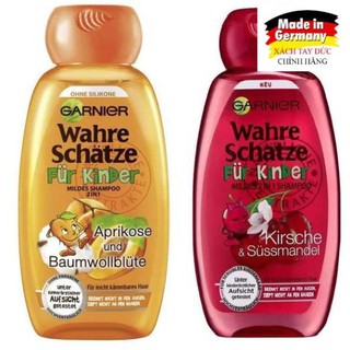 [Hàng Đức chuẩn] Dầu gội Garnier Wahre Schatze Full Kinder cho bé