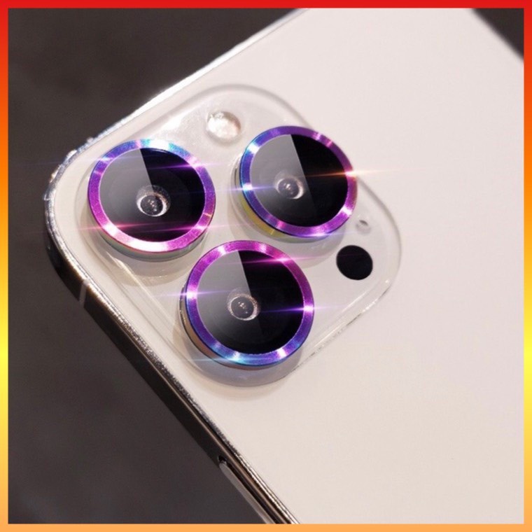 Kính cường lực mắt camera iphone titan đa màu sắc,không bám dầu,bụi bẫn 11 PRO MAX 12 PRO MAX 13 PRO MAX 14 PRO MAX