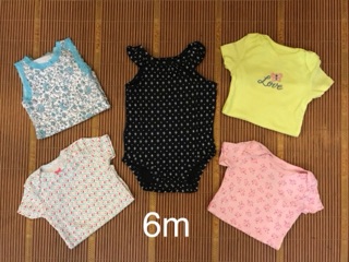 Set 5 body carter bé trai bé gái