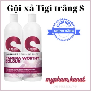 Bộ dầu gội xả Tigi Trắng Tigi S Factor 750ml_ sale cực mạnh