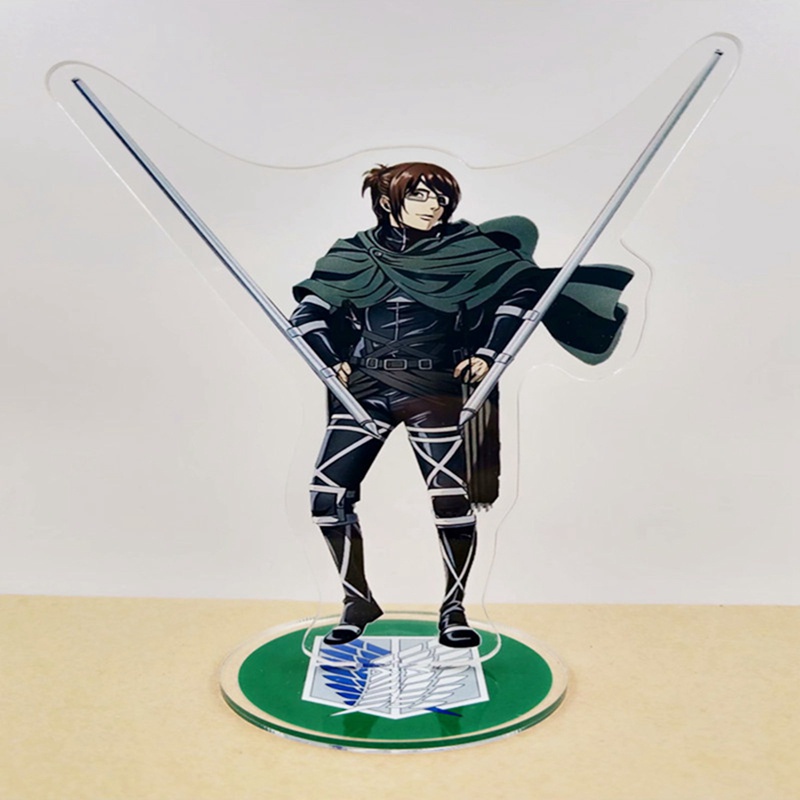 Mô hình đồ chơi nhân vật Shingeki No Kyoji Eren Mikasa trong phim hoạt hình Attack On Titan 15cm