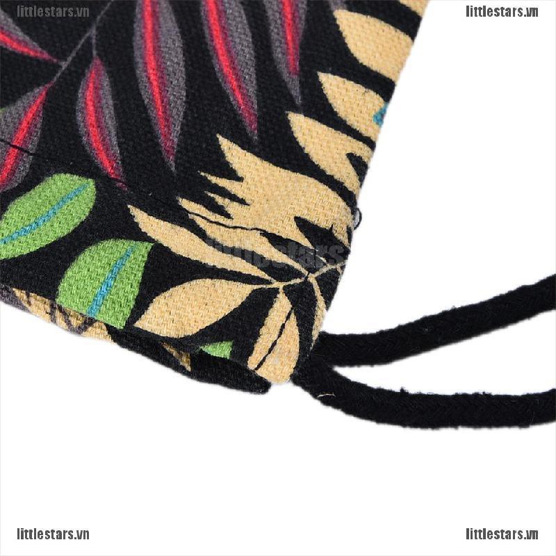 Ba Lô Dây Rút Vải Bố Họa Tiết Sành Điệu