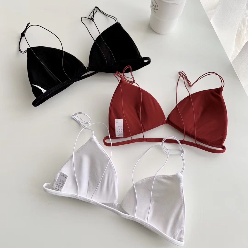 Áo ngực cài trước dây mảnh cup ngực nhỏ gợi cảm AL58_NuciFera