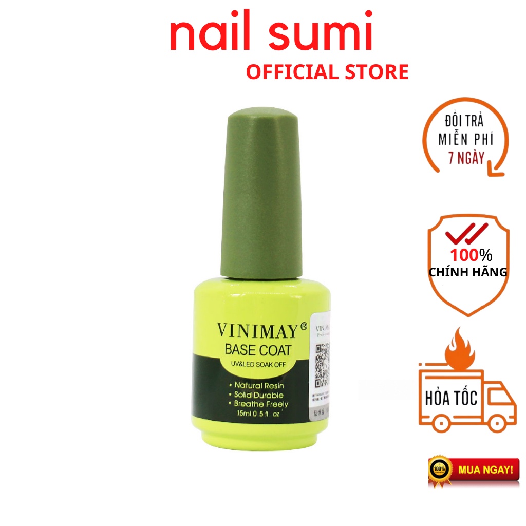 Base Coat Vinimay chính hãng - gel liên kết chuyên dụng