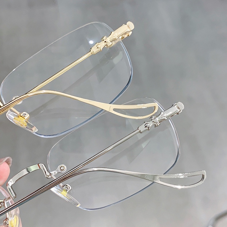 【0-600°Mắt Kính Gọng Kim Loại Chống Bức Xạ Dành Cho Nam Và Nữ