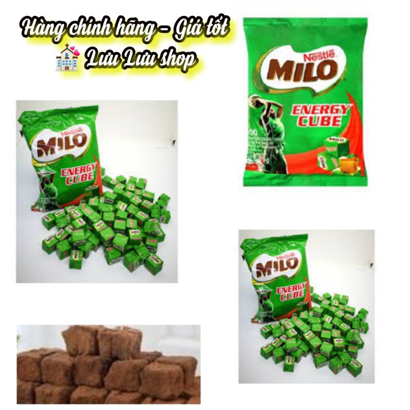 Combo 25 viên kẹo Milo cube Thái