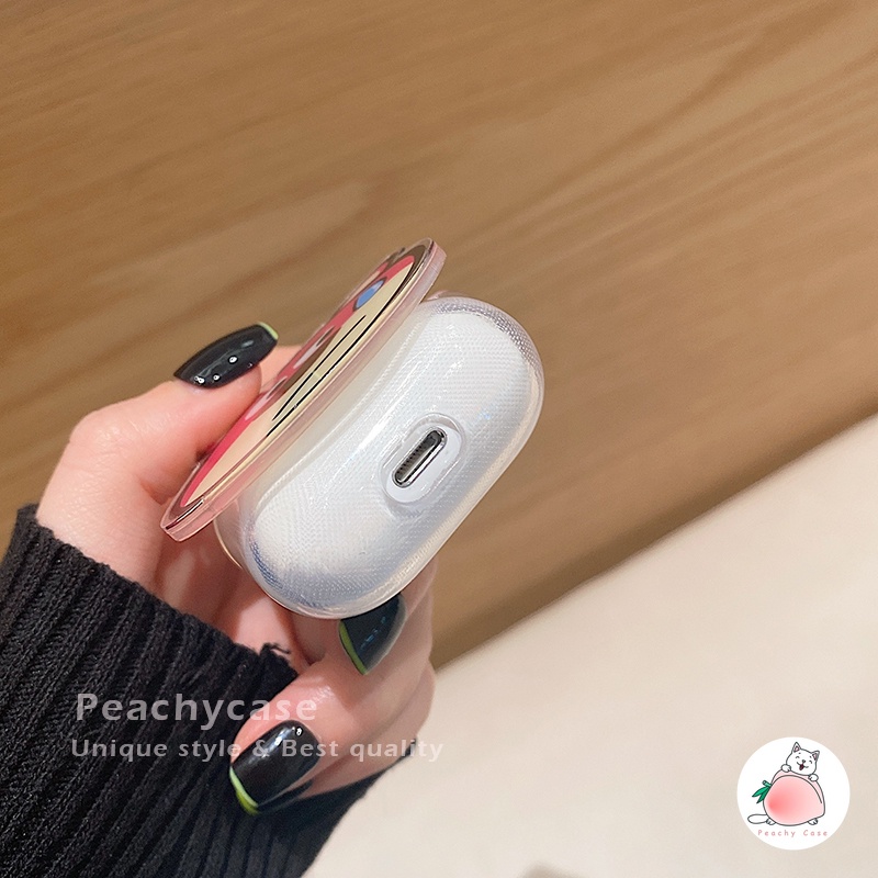 Vỏ Bảo Vệ Hộp Sạc Tai nghe không dây Airpods 1 2 Pro Air Pod 3 Bằng TPU Họa Tiết Hoạt Hình Hamburg Dễ Thương