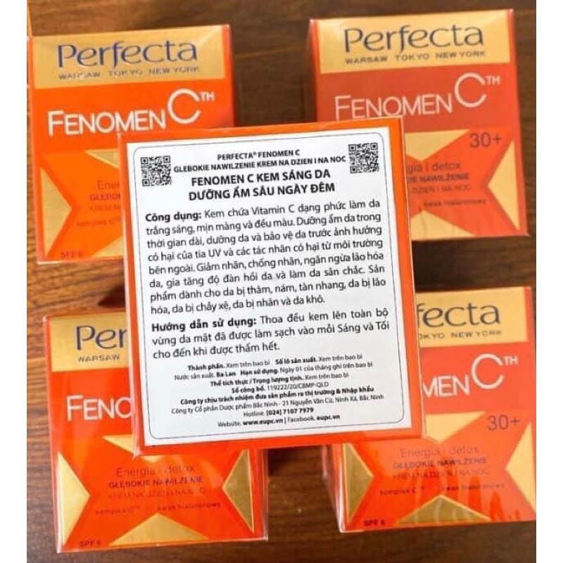 [CHÍNH HÃNG] Kem FENOMEN C Perfecta dưỡng trắng, ngừa lão hoá, cấp ẩm 5OML | BigBuy360 - bigbuy360.vn