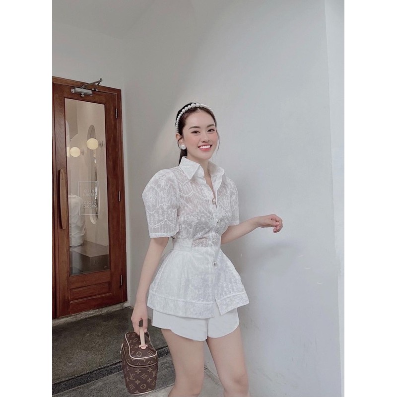 SET ÁO HOA NỔI SHORT