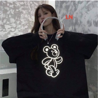 Áo Sweater gấu chạy phản quang TH6