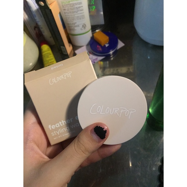 Brow wax colourpop feather effect styling wax