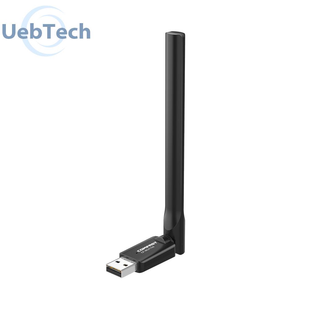 Uebtech COMFAST CF-WU711N Wireless Adapter 150Mbps 2.4GHz USB WiFi Receiver Dongle