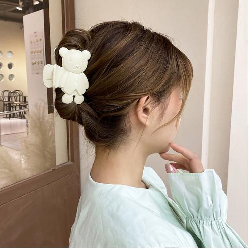 Kẹp tóc càng cua (gấp tóc) hình gấu nhiều màu xinh xắn DTonline (ngẫu nhiên) GAUVEST