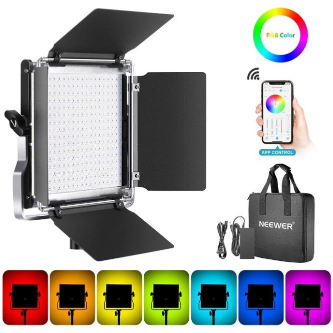 Đèn led quay phim chụp ảnh Neewer 660 RGB