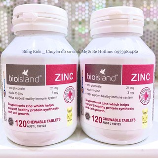 ⚡️Kẽm ZinC Bioisland Úc - Kẽm ZinC cho bé từ 1Y⚡️