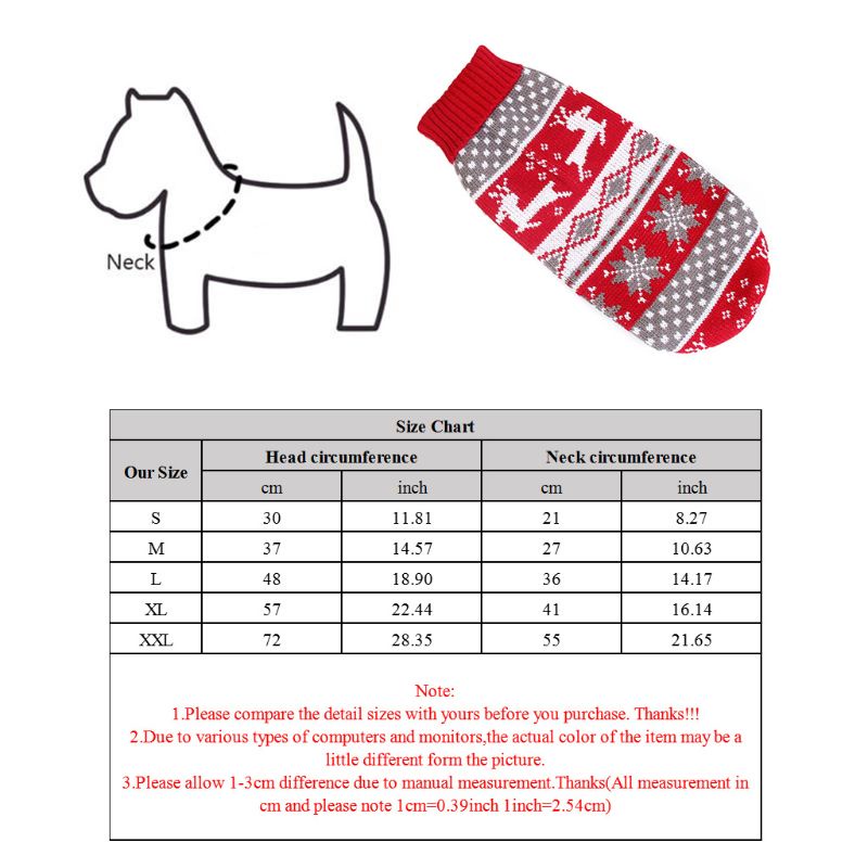 Áo Len Cổ Lọ Giữ Ấm Mùa Đông Cho Thú Cưng