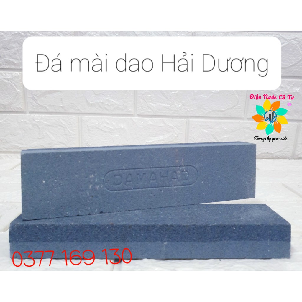 Đá mài dao mài kéo 2 mặt Hải Dương (loại tốt)