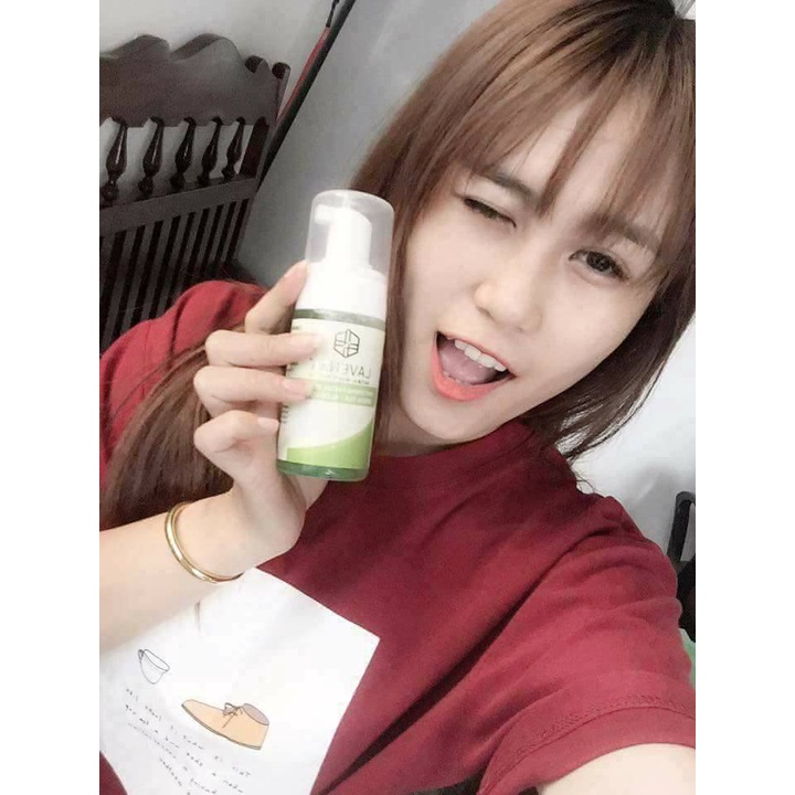 Sữa rửa mặt LAVENZA dạng bọt trắng da 150ml - chiết xuất từ tinh chất trà xanh, lô hội | BigBuy360 - bigbuy360.vn