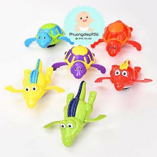 Đồ chơi Thú vặn cót thả bồn tắm cho bé