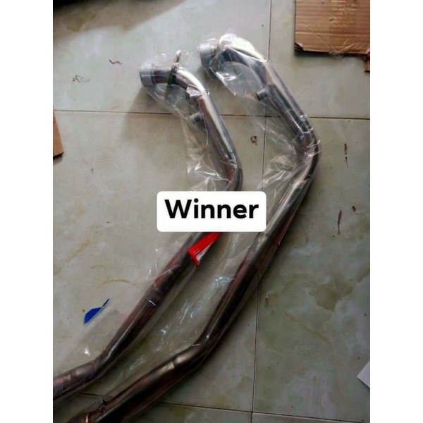 Cổ pô inox các dòng xe máy exciter 135-150.winer, Raider-sattria.