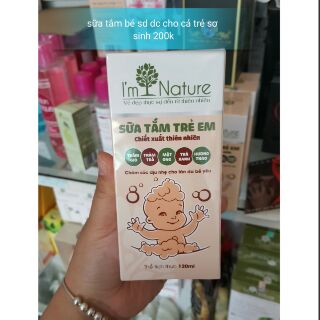 Sữa tắm trẻ em chiết xuất thảo dược thiên nhiên