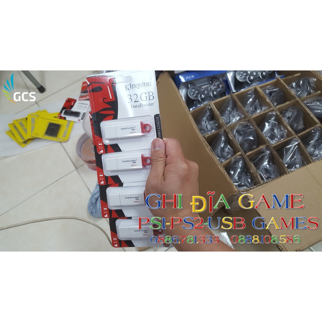 USB GAME CHO PS2 SLIM, FAT - CÀI GAME THEO YÊU CẦU