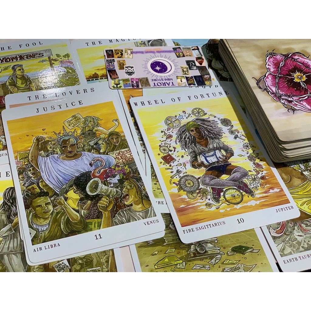 Bộ bài Next Word Tarot size gốc siêu to 10x15cm