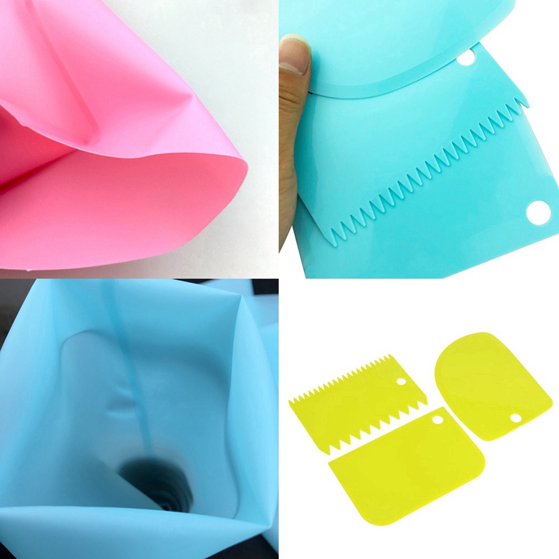 Set 14 Phụ Kiện Nặn Kem Trang Trí Bánh Chất Lượng Cao