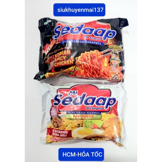 (5 vị )mì khô sedaap mi goreng đặt biệt gà cay | BigBuy360 - bigbuy360.vn