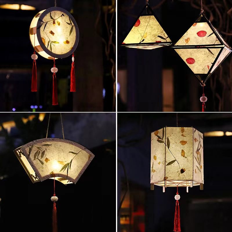 Lồng Đèn Giáng Sinh Trung Quốc Tự Làm Lồng Đèn Trẻ Em, Lồng Đèn Cung Điện Trung Quốc